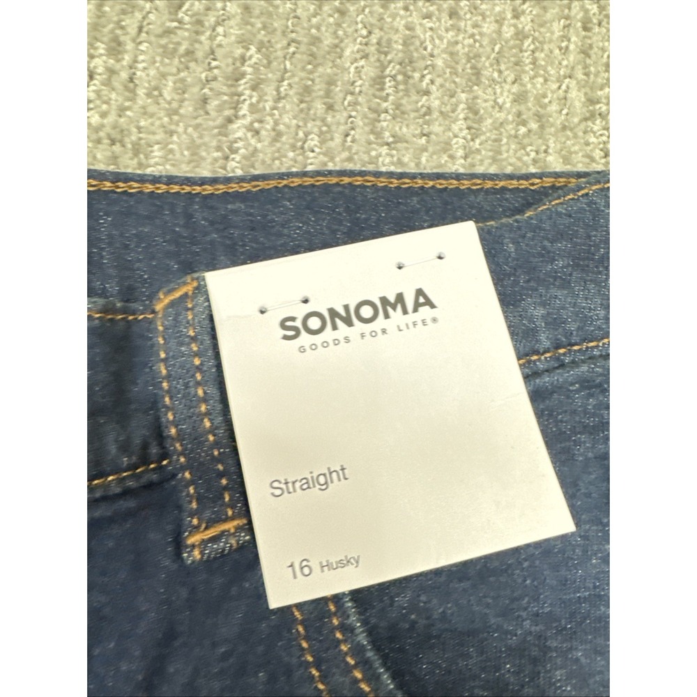 Sonoma Size 16 Straight Husky Inseam 28 #585 - Picture 4 of 12